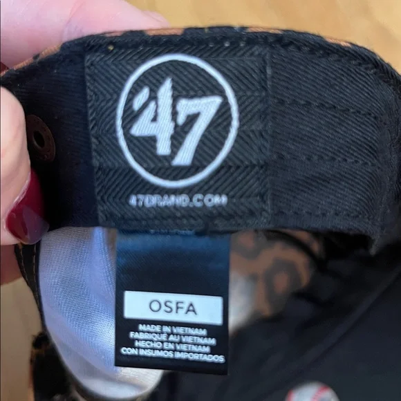 ‘47 brand New York mlb leopard hat - Picture 3 of 3